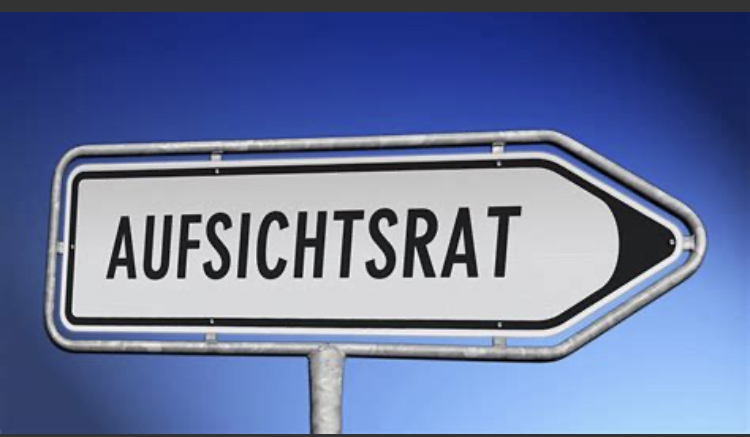 Schild "Aufsichtsrat"