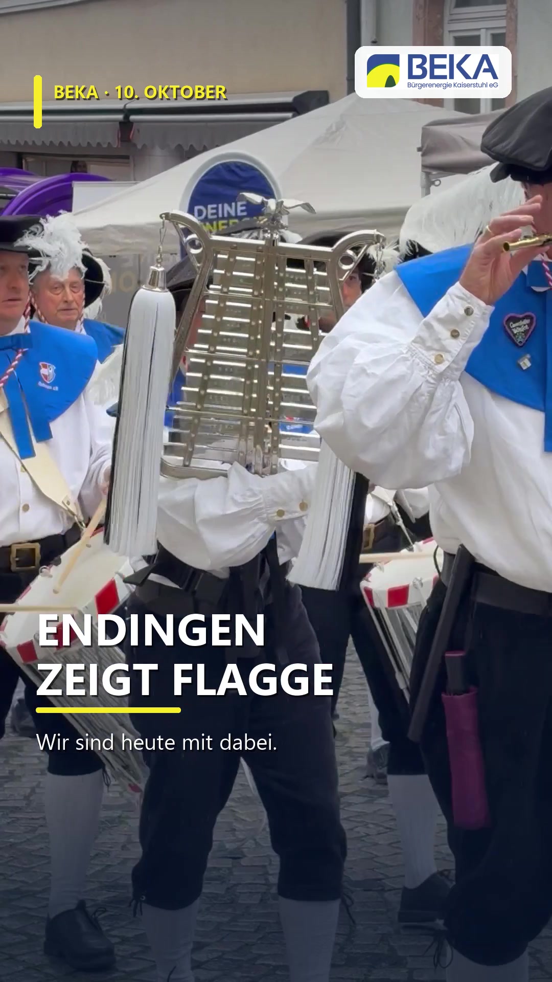 BEKA bei Endingen zeigt Flagge am 10. Oktober 2026 – Wir sind heute mit dabei.